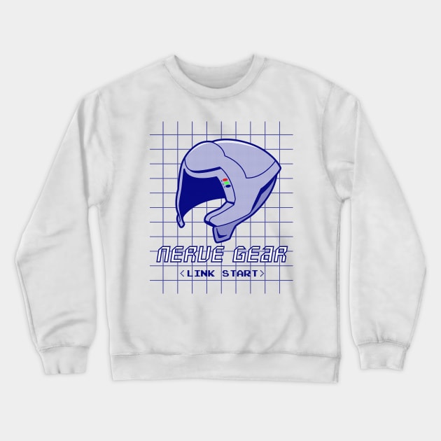 Nerve gear Crewneck Sweatshirt by karlangas